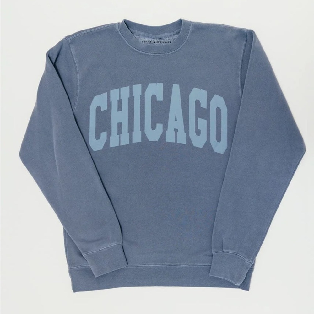 Alice & Wonder - Chicago Blue Sweatshirt